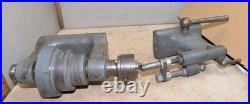 Lathe head & tail stock Whiton chuck fits Hardinge Elgin & Logan machinist tool