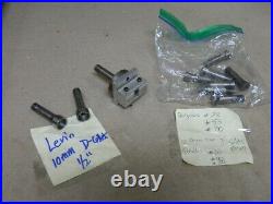 Levin Derbyshire 10 Piece Watchmaker Lathe Tool 10mm Collet Machinist Horologist