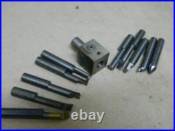 Levin Lathe Precision Boring Head ½ Shank Watchmaker Machinist 3/8 Boring Bars