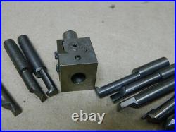 Levin Lathe Precision Boring Head ½ Shank Watchmaker Machinist 3/8 Boring Bars