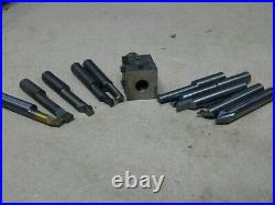 Levin Lathe Precision Boring Head ½ Shank Watchmaker Machinist 3/8 Boring Bars