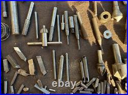 Lot 1 Machinist Tooling Machining End Mill Lathe Drill Bits Reamers