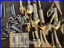 Lot 1 Machinist Tooling Machining End Mill Lathe Drill Bits Reamers
