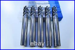 Lot (5 Pcs) New Seco 1/2 Solid Carbide End Mills Siron-a Machinist Lathe Tool