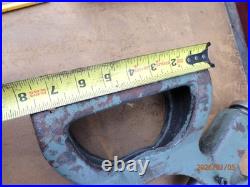 Lot Bf Older Metal Lathe Steady Rest Assembly Machinist Tooling