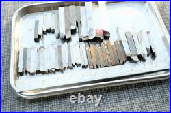 Lot HSS Tool Steel Bits 50pcs for Lathe Machinist