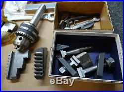 Lot Machinist Tools Nogo Gauges Reamers Drill Bits Taps Chuck Lathe FREE SHIP