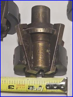 Lot Of 3 MACHINIST LATHE MILL, Cutting Kutmore No 4H Hallow Mill Cutter Tools
