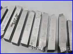 Lot Of (95) 5/16 USA Machinist Tool Bits Cobalt, Mo-max, Rex 95, Vasco, Latrobe