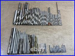 Lot Of Assorted Carbide Tipped Twist Drills Bits Gunsmith Machinist Lathe Tools