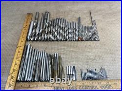Lot Of Assorted Carbide Tipped Twist Drills Bits Gunsmith Machinist Lathe Tools