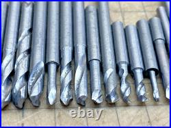 Lot Of Assorted Carbide Tipped Twist Drills Bits Gunsmith Machinist Lathe Tools