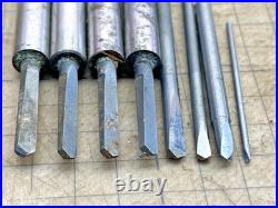 Lot Of Assorted Carbide Tipped Twist Drills Bits Gunsmith Machinist Lathe Tools
