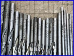 Lot Of Assorted Carbide Tipped Twist Drills Bits Gunsmith Machinist Lathe Tools