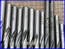 Lot Of Assorted Carbide Tipped Twist Drills Bits Gunsmith Machinist Lathe Tools