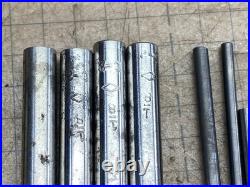 Lot Of Assorted Carbide Tipped Twist Drills Bits Gunsmith Machinist Lathe Tools