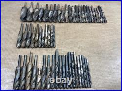 Lot Of Assorted HSS Big 1-1/2 Twist Drills Bits 1/2 Shank Machinist Lathe Tool