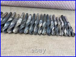 Lot Of Assorted HSS Big 1-1/2 Twist Drills Bits 1/2 Shank Machinist Lathe Tool