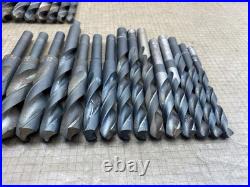 Lot Of Assorted HSS Big 1-1/2 Twist Drills Bits 1/2 Shank Machinist Lathe Tool