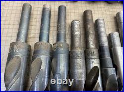 Lot Of Assorted HSS Big 1-1/2 Twist Drills Bits 1/2 Shank Machinist Lathe Tool Lot Of Assorted HSS Big 1-1/2 Twist Drills Bits 1/2 Shank Machinist Lathe Tool