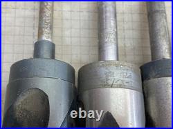 Lot Of Assorted HSS Big 1-1/2 Twist Drills Bits 1/2 Shank Machinist Lathe Tool