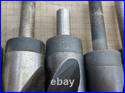Lot Of Assorted HSS Big 1-1/2 Twist Drills Bits 1/2 Shank Machinist Lathe Tool