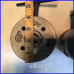 Lot Of Four Machinist Oddball And Specialty Lathe And Machining Chucks
