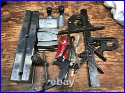 Lot Of Machinist Tools Starrett And More. Lathe Milling
