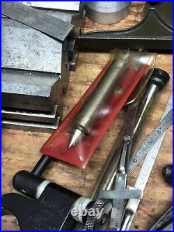 Lot Of Machinist Tools Starrett And More. Lathe Milling