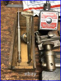 Lot Of Vintage Machinist Lathe Tools Starrett & More. Fast Free Shipping