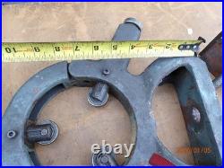 Lot Rf Older Metal Lathe Steady Rest Assembly Machinist Tooling