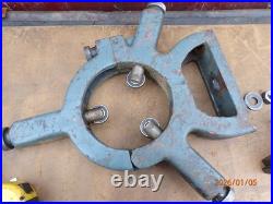 Lot Rf Older Metal Lathe Steady Rest Assembly Machinist Tooling