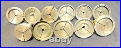 Lot of 11 Hardinge 5C 4 3 EDC Lathe Step Chuck Collets Machinist Tooling 13B