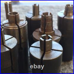 Lot of 11 Machinist Lathe Tools HSS Taps Drills Collets Lot of 11 Machinist Lathe Tools HSS Taps Drills Collets