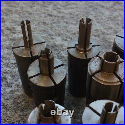 Lot of 11 Machinist Lathe Tools HSS Taps Drills Collets Lot of 11 Machinist Lathe Tools HSS Taps Drills Collets