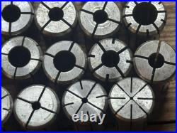 Lot of 23 DA180 Collets Erickson Parlec 3/4 to. 0062 CNC Tool Holder Machinist