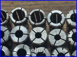 Lot of 23 DA180 Collets Erickson Parlec 3/4 to. 0062 CNC Tool Holder Machinist