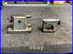 Lot of 2 Lathe Tail Stocks C1578 5 Machinist Tooling