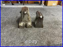 Lot of 2 Lathe Tail Stocks C1578 5 Machinist Tooling