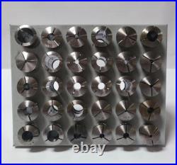 Lot of 30 Nice Set Lathe 5C Collets Free Shipping Chucker Machinist Tools