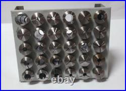 Lot of 30 Nice Set Lathe 5C Collets Free Shipping Chucker Machinist Tools