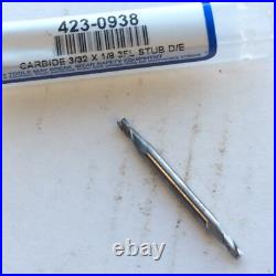 Lot of 9 Machinist Lathe Tools HSS Taps Drills Carbide End Mills Lot of 9 Machinist Lathe Tools HSS Taps Drills Carbide End Mills