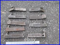Lot of 9 Machinist No. 2 Armstrong Williams Lathe Tool Holders Lantern Tool Post