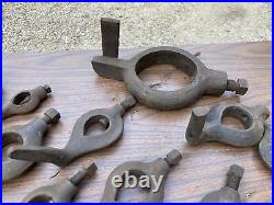 Lot of Machinist TOOLS \Turning between Centers LATHE DOG SET BENT TAIL Qty 27
