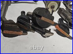 Lot of Vintage Machinist Mill Fly Cutters Lathe Tool Holder Parts Gears Tooling