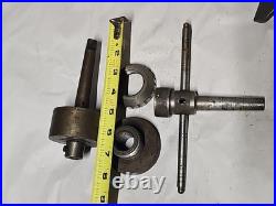 Lot of Vintage Machinist Mill Fly Cutters Lathe Tool Holder Parts Gears Tooling