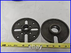 Lot of Vintage Machinist Mill Fly Cutters Lathe Tool Holder Parts Gears Tooling