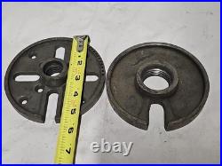 Lot of Vintage Machinist Mill Fly Cutters Lathe Tool Holder Parts Gears Tooling