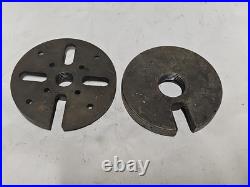 Lot of Vintage Machinist Mill Fly Cutters Lathe Tool Holder Parts Gears Tooling