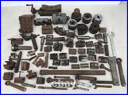 Lot of Wilton Powerlock Tool Holders + Machinist Lathe Parts